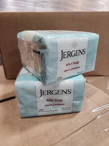 Lote de 8 barras de jabón suave Jergens de 4,5 OZ con sebo y sebo (paquete de 2 barras) - Imagen 1 de 8