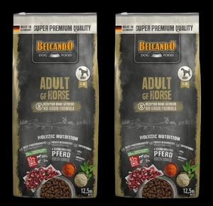 2 x Belcando Adult GF HORSE 12,5 kg Trockenfutter Hundefutter getreidefrei Pferd - Bild 1 von 3