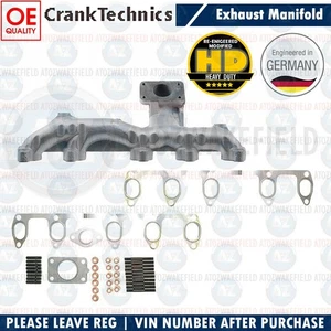 FOR VW CRAFTER 2.5 TDi 2006-2011 BRAND NEW EXHAUST MANIFOLD KIT SET 076253031A - Picture 1 of 6