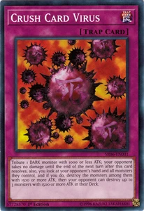 Crush Card Virus [SR06-EN031] Common Moderately Played 1st Edition - Picture 1 of 1