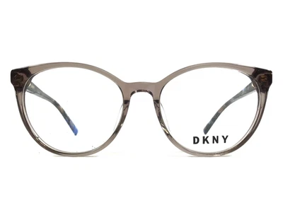 Marcos de gafas DKNY DK5037 270 visón marrón azul ojo de gato transparentes 52-17-135 Foto 1 de 4