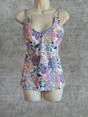 34D/DD Moontide Traje de baño Tankini Top Oasis Doble Correas Natación Ropa de playa Foto 1 de 3