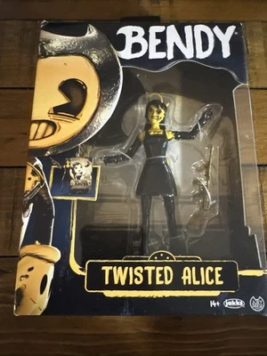 Figura JAKKS 2024 Twisted Alice - Pacific Bendy & The Ink Machine (con Tommy Gun) Foto 1 de 2