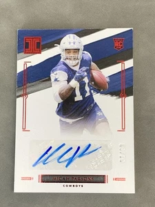 Micah Parsons 2021 Panini Impeccable #145 Red Rookie RC Auto 01/60 - Imagen 1 de 2