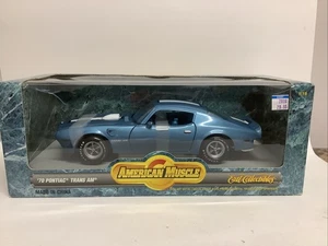 ERTL American Muscle 1:18 ‘70 Pontiac Trans Am Blue - Picture 1 of 10