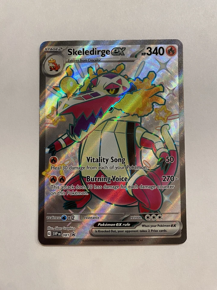 Skeledirge ex - 081 SV: Scarlet & Violet Promo Cards Pokémon TCG NM - Image 1 of 2