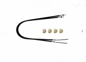 2x Cable freno de mano trasero izquierdo y derecho para Smart Fortwo 451 2007-2014 4514200385 - Imagen 1 de 1