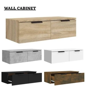 Modern Wall Cabinet Hanging Wall Cupboard Floating Storage Shelf Unit vidaXL - Picture 1 of 46