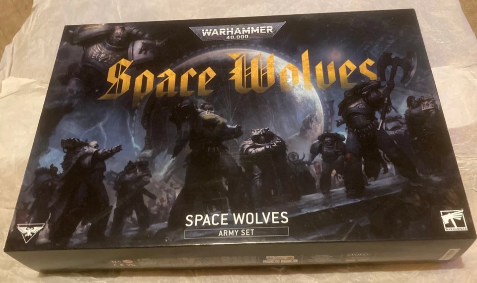Warhammer 40k Space Wolves Army Set - New. Sealed - Image 1 of 3