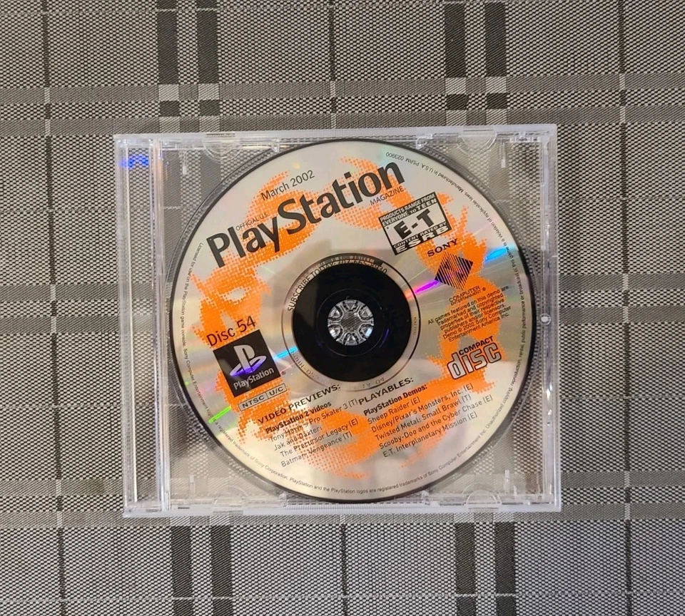 Playstation Magazine Mar '02 Issue 54 (PS1, Video Game) Like New Used Condition  - Image 1 of 1