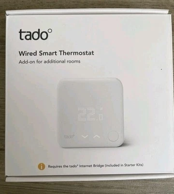 Tado° Wired Smart Thermostat WiFi Add-On for Multizone Control - Image 1 of 4