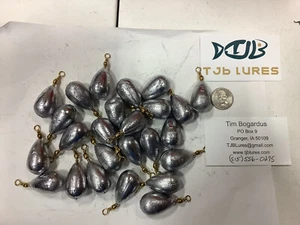 3 Unzen Bass Casting Angeln Sinker Menge 25 Veteranenbesitz kostenloser Versand - Bild 1 von 1