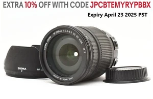 Excellent SIGMA ZOOM 18-250mm f/3.5-6.3 DC OS HSM Lens for Canon EF-S from Japan - Picture 1 of 12