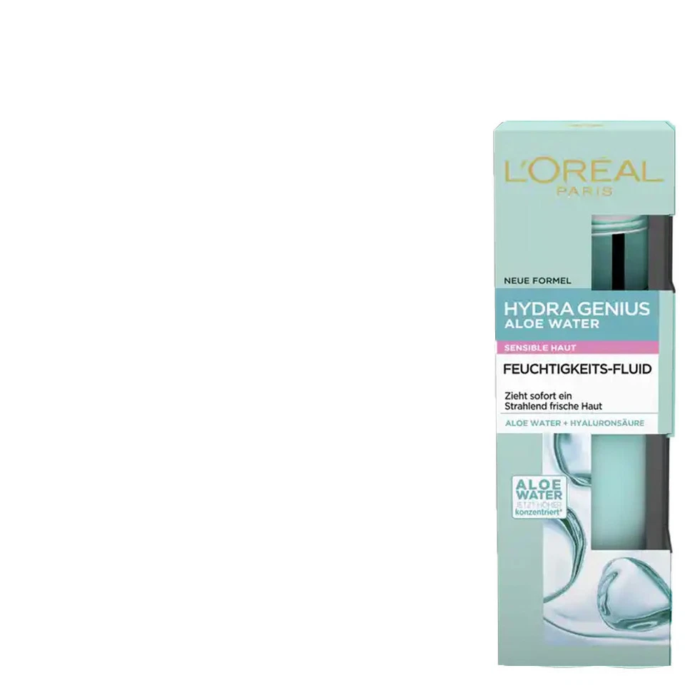 1x70ml Loreal Paris Hydra Genius Aloe Water Feuchtigkeits - Fluid Sensible Haut - Bild 1 von 1