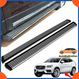 Fits for Volvo XC60 2018-2023 Fixed Running Board Side Steps Pedals Nerf Bar - Imagen 1 de 6