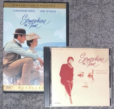 Somewhere in Time DVD/CD Soundtrack - Christopher Reeve Jane Seymour 1980 - Image 1 of 3