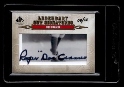 2011 SP Legendary Cuts Legendary Signatures #46 Doc Cramer Auto /13 - NM-MT - Image 1 of 2