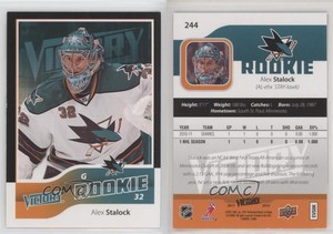 2011-12 Upper Deck Victory Black Alex Stalock #244