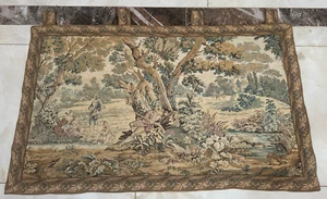 2x4 ft Vintage French Floral Tapestry Wall Hanging Loving Goblins Decorative - Picture 1 of 11