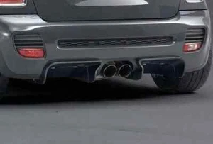 NEW GENUINE MINI R56 R57 R58 JCW GP2 AERO REAR DIFFUSER MATT BLACK 51747330558 - Picture 1 of 5