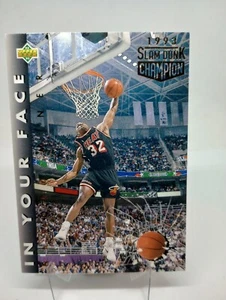 1992-93 Upper Deck Basketball Card #446 Harold Miner In Your Face - Picture 1 of 2
