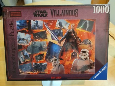Ravensburger Star Wars Villainous: Moff Gideon 1000 Piece Jigsaw Puzzle New - Image 1 of 4