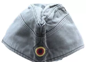 West German OD Canvas Overseas Hat size 60 7 1/2 23 1/2 in each H6199 - Picture 1 of 5