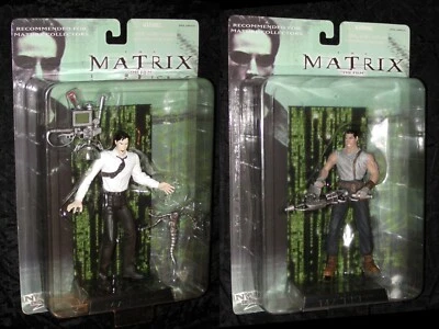 MATRIX - MR. ANDERSON + TANK - N2 Toys Science Fiction Actionfiguren Set OVP RAR - Bild 1 von 4