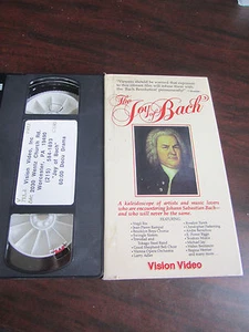 The JOY Of BACH VHS - Imagen 1 de 2