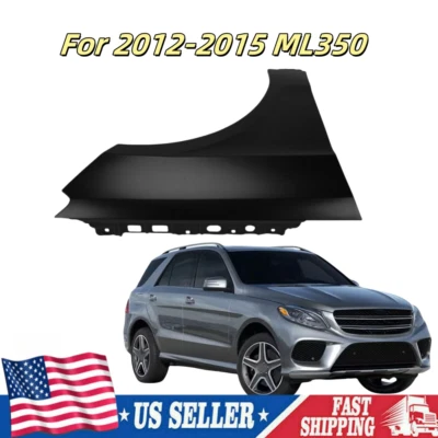 For 2012-2014 Mercedes-Benz ML350 ML550 Right Front Fender Passenger Side RH Foto 1 de 4