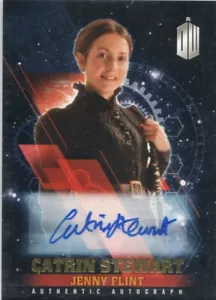 CATRIN STEWART as Autograph trading card- DOCTOR WHO Timeless # 1/1 - Picture 1 of 2