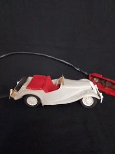 Vintage Gray And Red MG-141 Remote Control Car. Not Complete - Picture 1 of 10