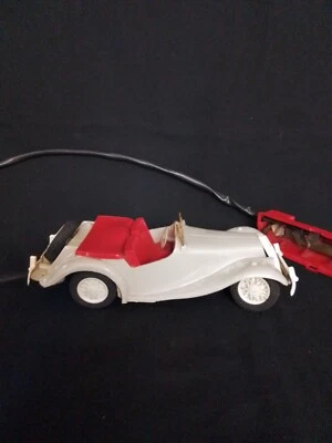 Vintage Gray And Red MG-141 Remote Control Car. Not Complete - Image 1 of 4