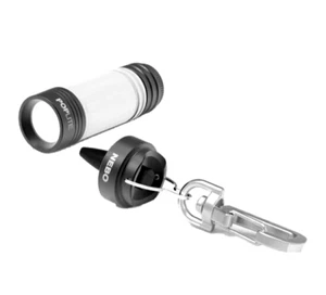 Nebo Antorcha Poplite Pop Up Llavero Linterna NUEVA Linterna de Tacto Llaves Portátiles - Imagen 1 de 5