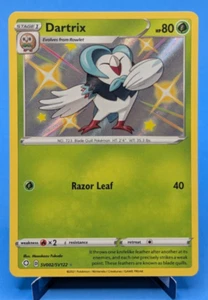Dartrix SV002/SV122 Pokémon TCG 2021 Rare Holo Shiny Vault Shining Fates NM - Bild 1 von 3