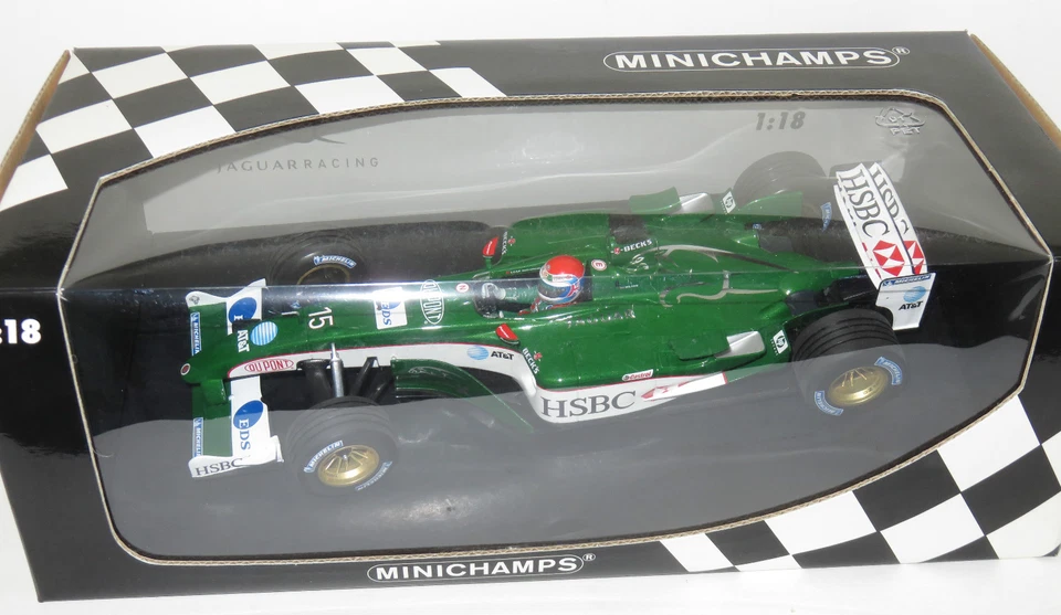 1/18 Jaguar Racing Jaguar R4  2003 Season  Justin Wilson - Image 1 of 1