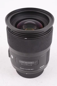 Sigma ART 35mm f/1.4 DG Wide Angle Prime Camera Lens For Nikon AF Mount #T-24462 - Picture 1 of 9