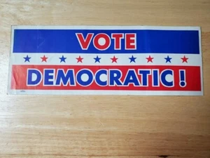 Vote Democratic Autoaufkleber Union Logo Resist Persist USA USA - Bild 1 von 8