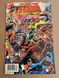 New Teen Titans #37 SIGNED George Perez Marv Wolfman w/COA DC 1983 Newsstand - Picture 1 of 1