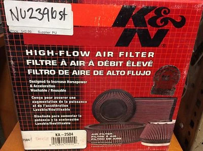 Новый воздушный фильтр K&N KA-2504 2004-2005 Kawasaki KX250F&2004-2006 Suzuki RMZ 250 - Изображение 1 из 4