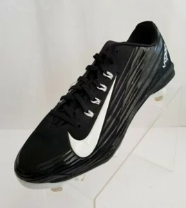 Nike Mens Black Baseball Cleat Lunar Vapor 683895 Pro Metal Lightweight Sz 9 NEW - Picture 1 of 12