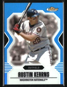 Austin Kearns 2007 Finest Blue Refractors RC #141 /399 Baseball Card
