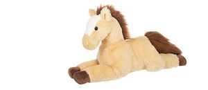 Ganz Gambler Lying Down Plush Stuffed Animal Toy Cream Palomino Horse, 12.5" - Picture 1 of 1
