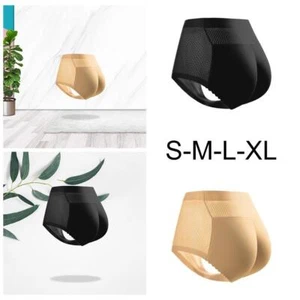 Butt Lifter Panties Buttocks Shaper Middle Rised Push Up Underwear Lingerie - Picture 1 of 57