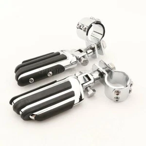 Highway Foot Pegs Mount Clamps For Kawasaki Vulcan 1700 VN 1700 Voyager Vaquero - Foto 1 di 7