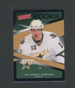 2010-11 Upper Deck Victory Black Raymond Sawada #215 Rookie RC NM-MT