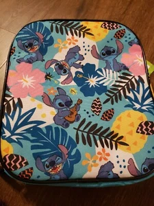 Disney Lilo Stitch Kids School 9.5"×8" Lunch Bag Snack Tote Lunchbox Insulated - Picture 1 of 3