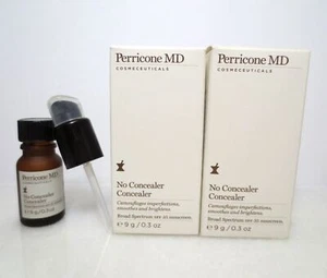 PERRICONE MD NO CONCEALER CONCEALER UNIVERSAL SPF 35 - 0.3 OZ BOXED (LOT OF 2) - Picture 1 of 5