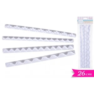 4 Stampi taglio decorazione pasta di zucchero CM 26 Cake Design pasticceria - Picture 1 of 1