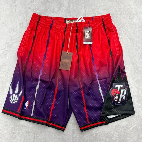MITCHELL & NESS TORONTO RAPTORS BASKETBALL SHORTS HARDWOOD CLASSIC NBA Size XL Cover